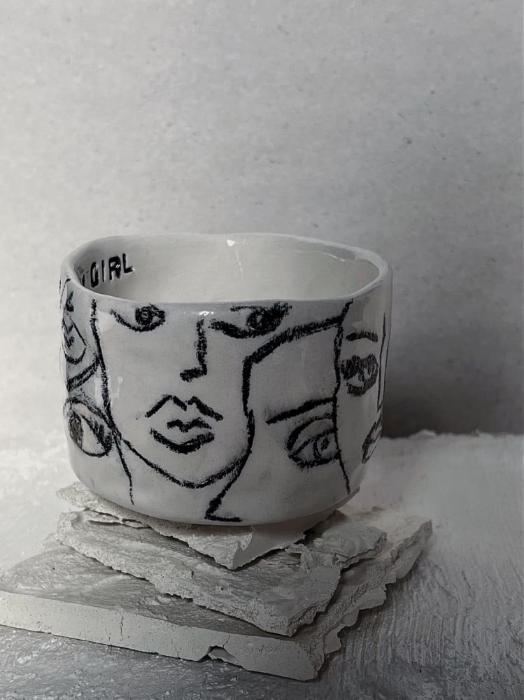كوب رسم عشوائي
