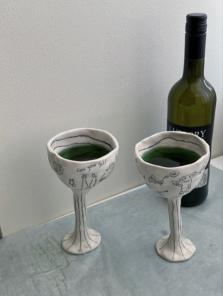 Beer glasses