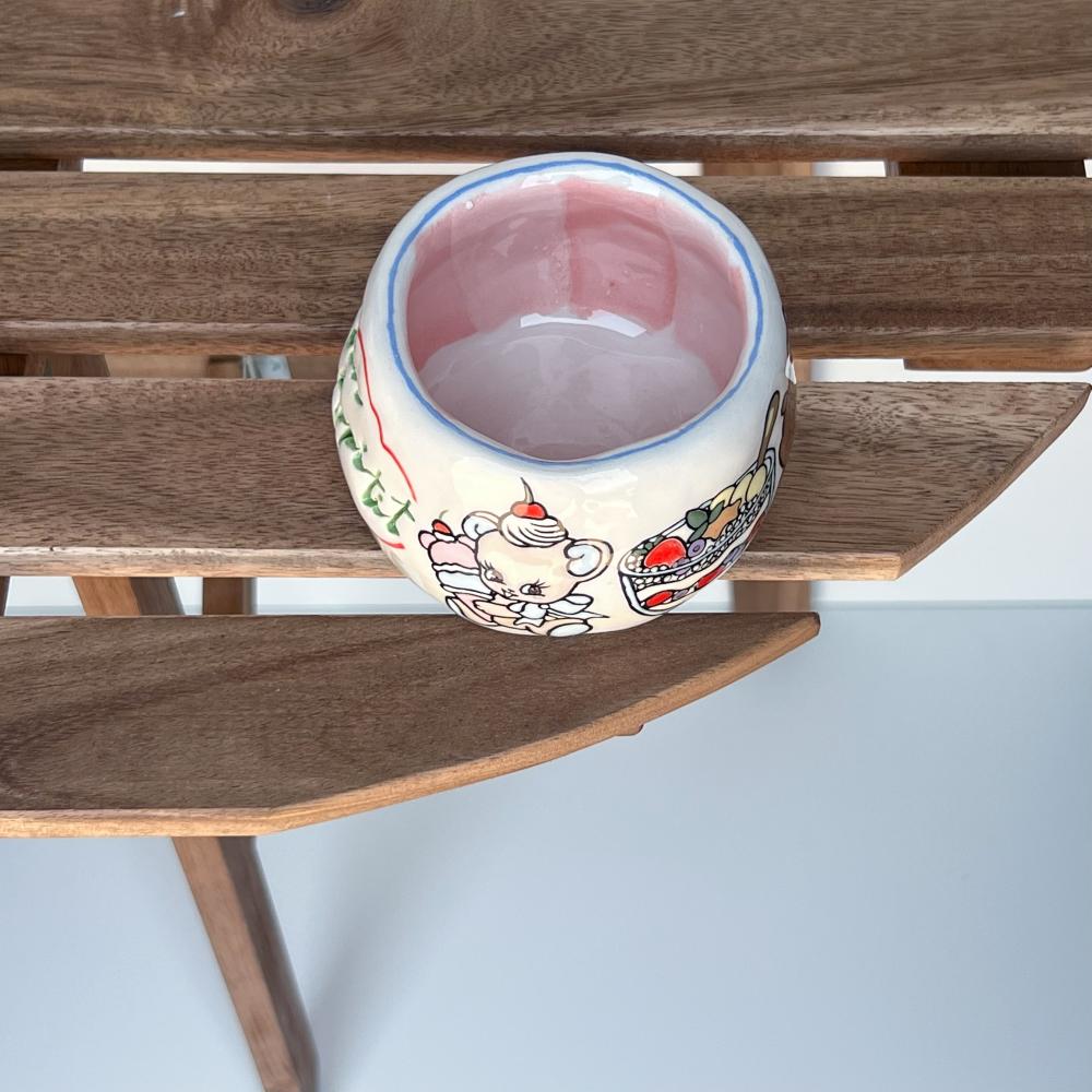 A bowl for yogurt and oats 2