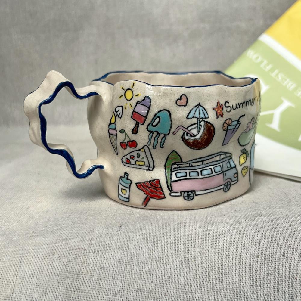 Summer cup & beach bag