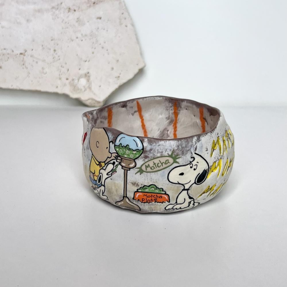 Snoopy's Heart matcha