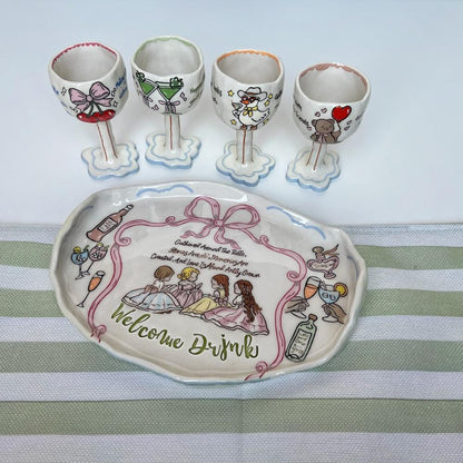 Welcome drink set