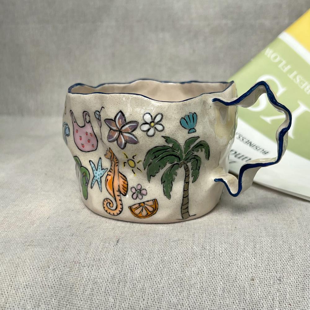 Summer cup & beach bag
