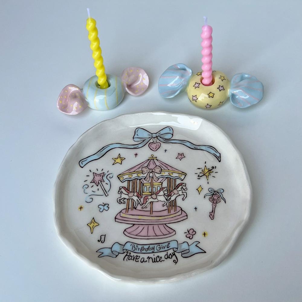 Birthday set, horse game