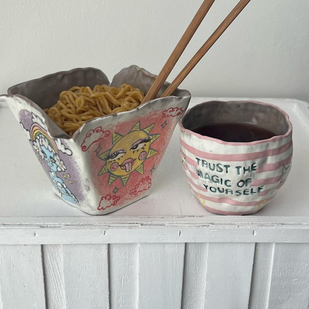 Noodles set & beach bag
