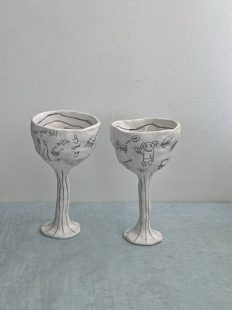 Beer glasses
