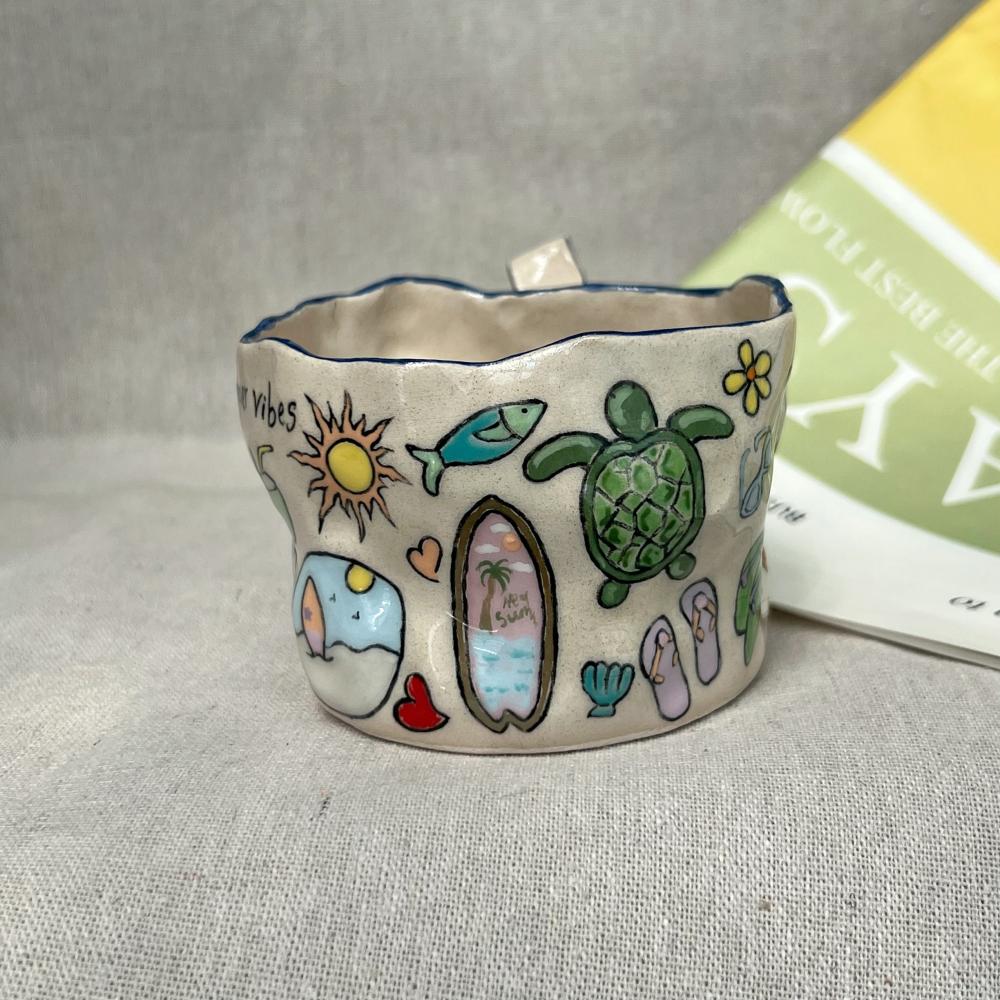 Summer cup & beach bag