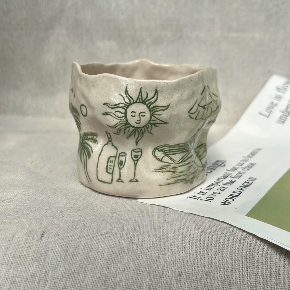 Summer cup green