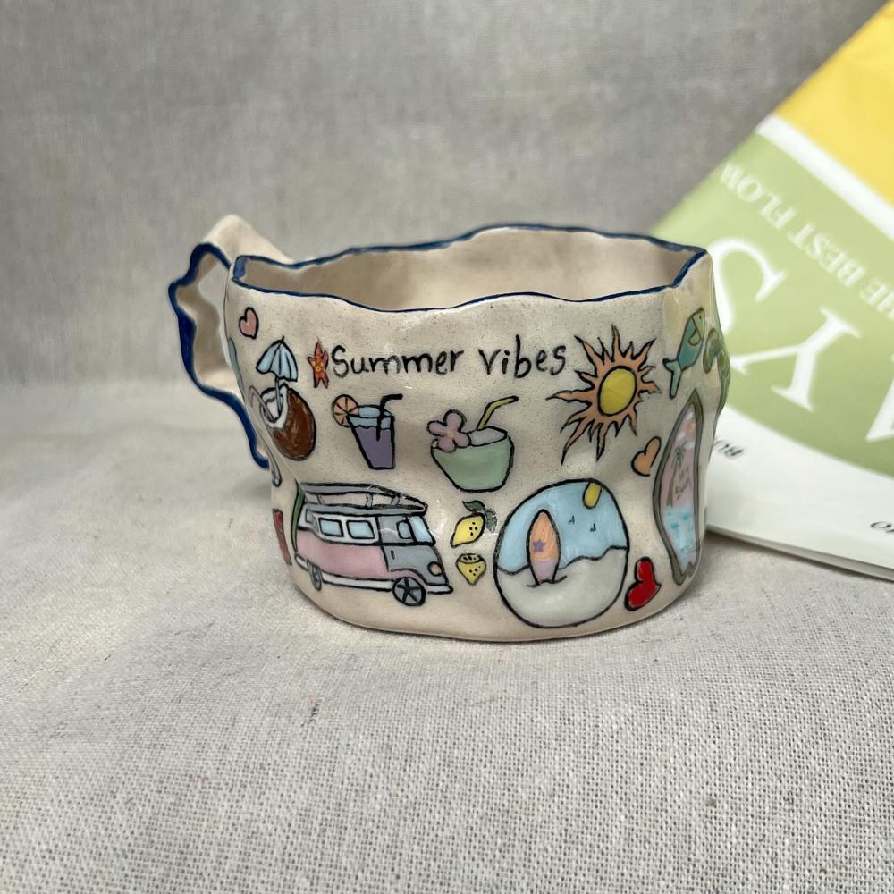 Summer cup & beach bag