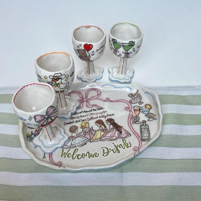 Welcome drink set