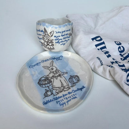 Rabbit garden set