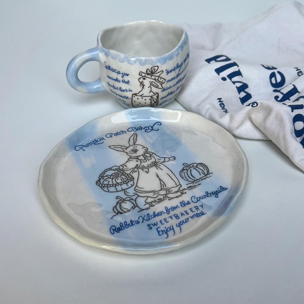 Rabbit garden set