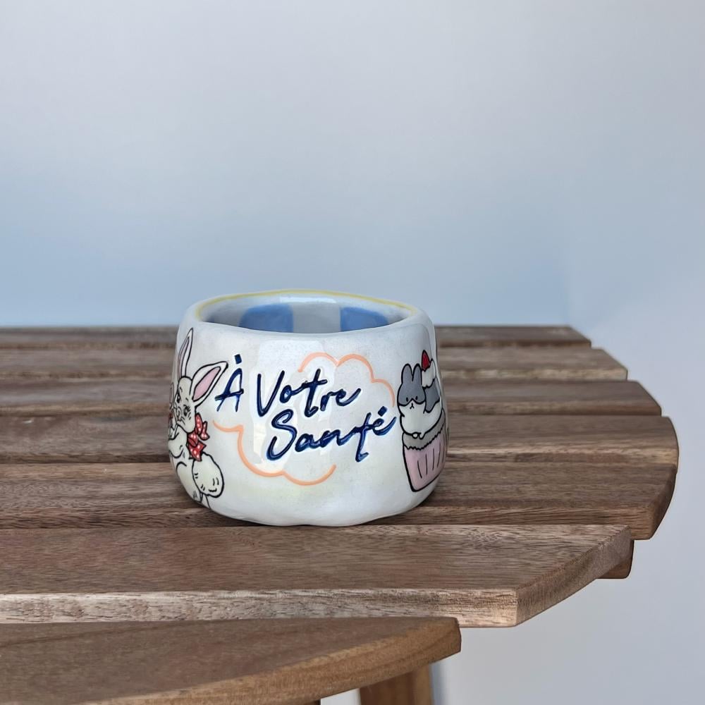 A bowl for yogurt and oats 1