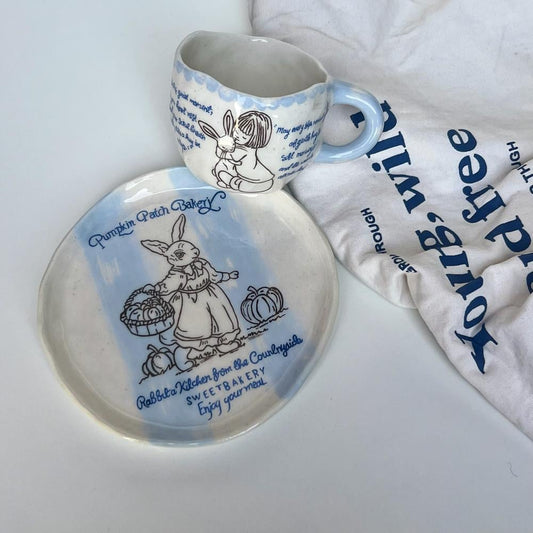 Rabbit garden set