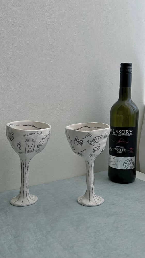 Beer glasses