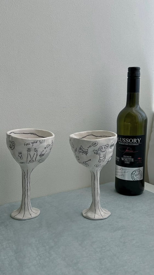 Beer glasses