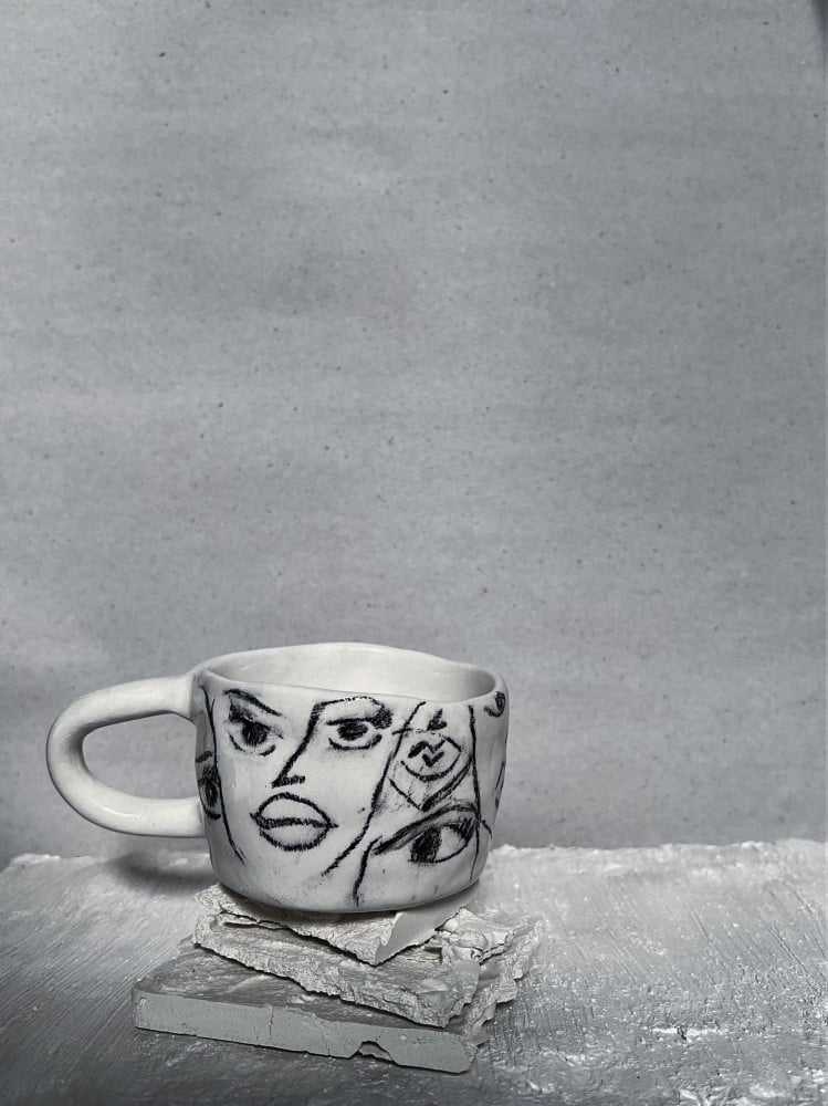كوب رسم عشوائي