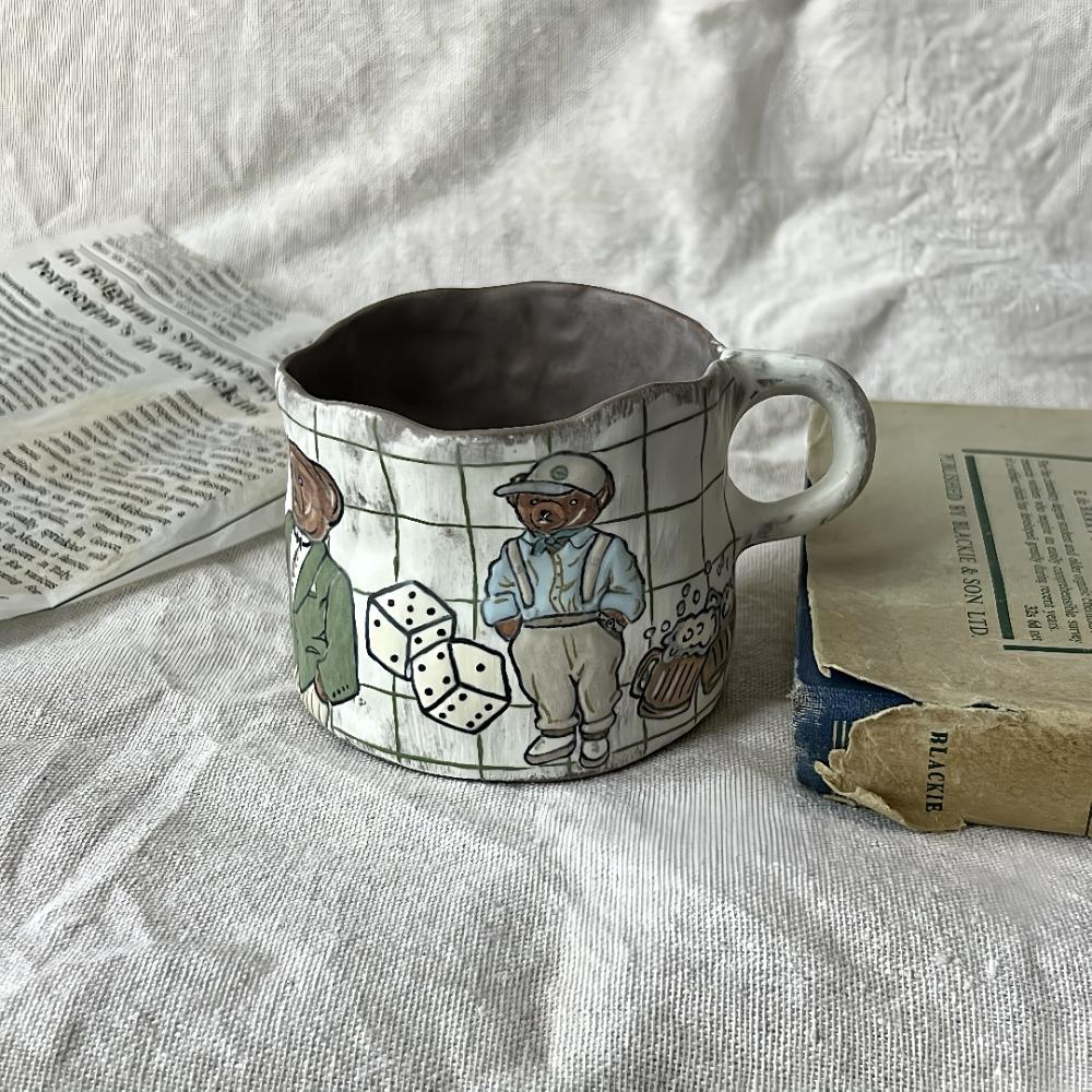 Polo bear cup & small beach bag