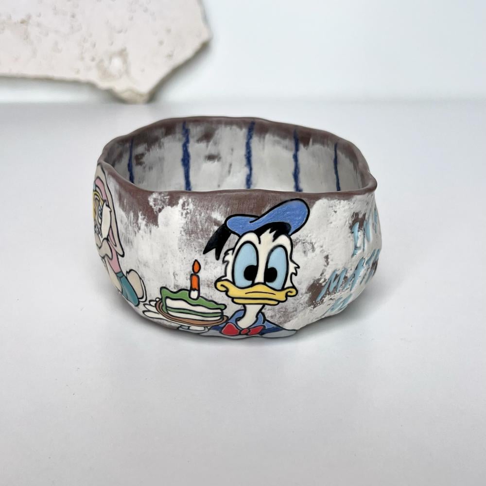 Donald Duck and Rabbit matcha