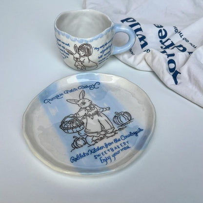 Rabbit garden set
