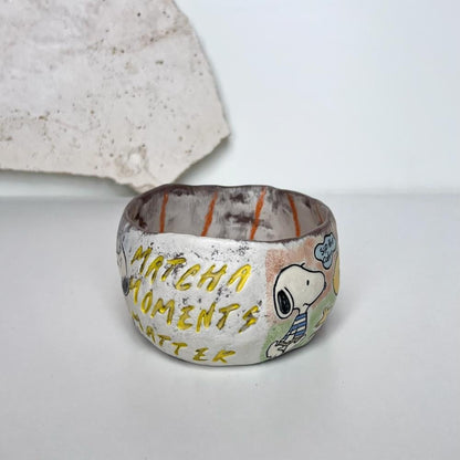 Snoopy's Heart matcha
