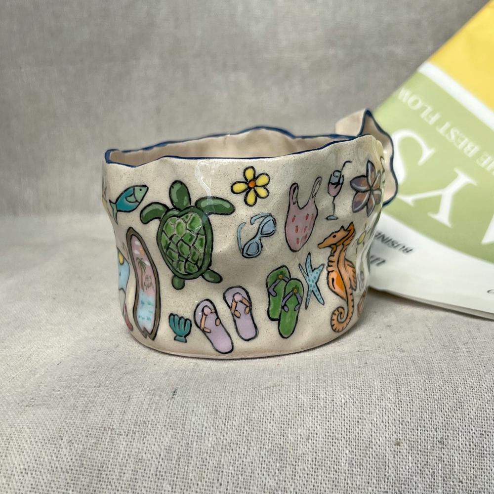 Summer cup & beach bag