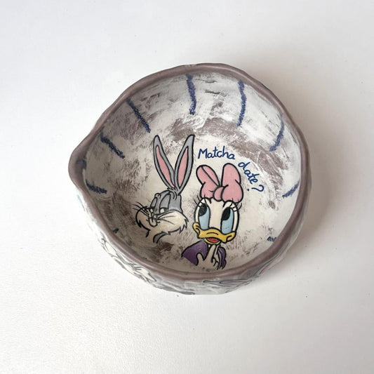 Donald Duck and Rabbit matcha