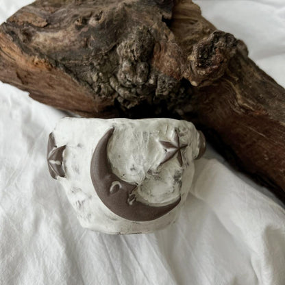 ‏Magic Crescent Cup and plate Set