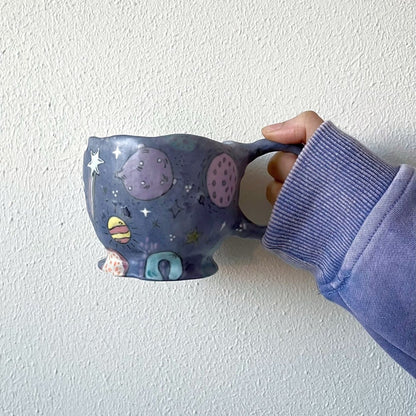 Planet and galaxy