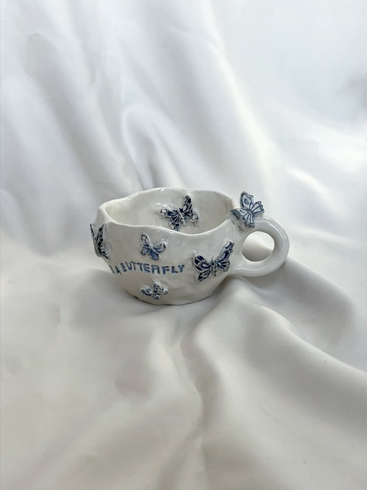 Blue butterflies