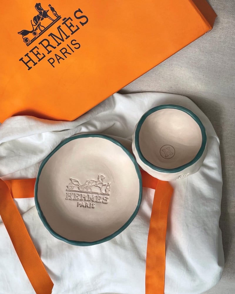 كوب وصحن HERMES